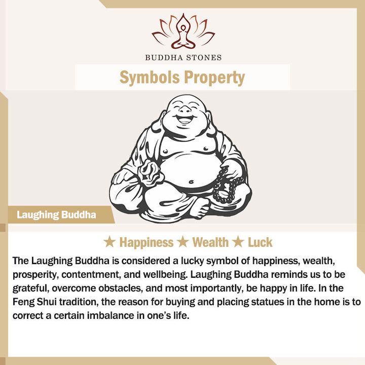 Collier Buddha Stones rieur en jade, symbole de prospérité - image 6