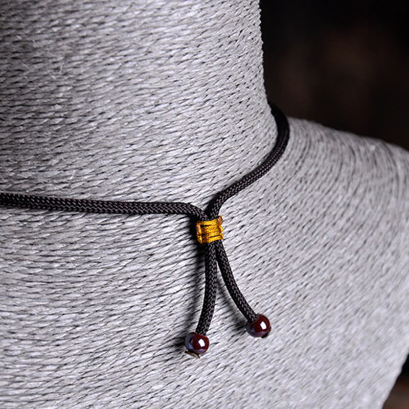 Buddha Stones Collier pendentif en cuivre Kwan Yin Avalokitesvara Zakiram richesse - image 38