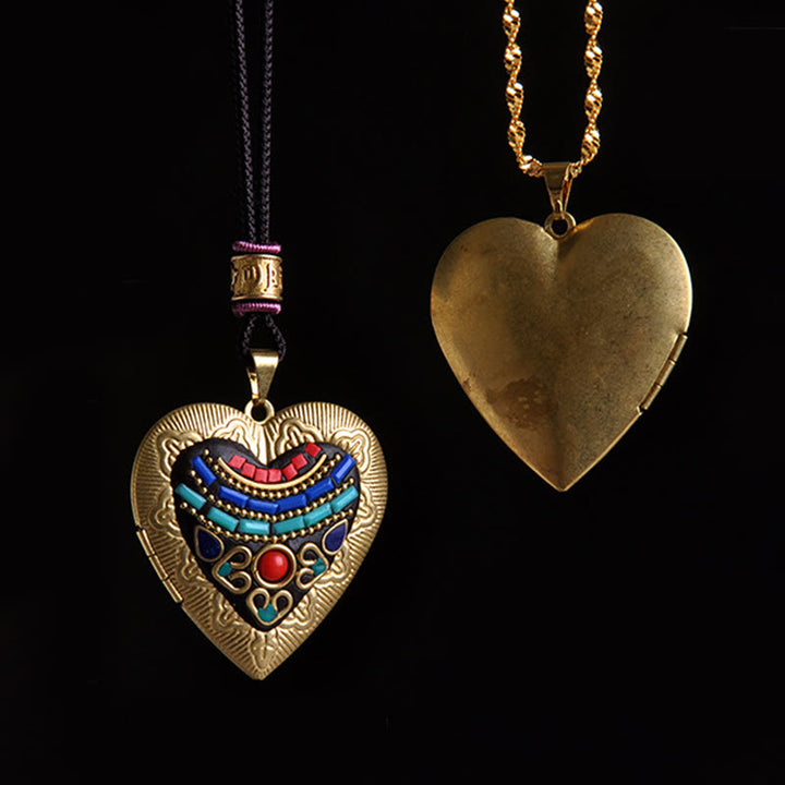 Buddha Stones Collier pendentif en cuivre Kwan Yin Avalokitesvara Zakiram richesse - image 33