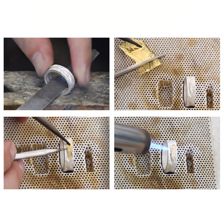 Buddha Stones Bague porte-bonheur en argent sterling 999 et or 999, ornée de carpes koï et de nuages ​​de bon augure. - image 8