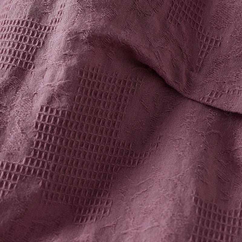 Buddha Stones T-shirt en coton pour femme à revers et motif floral décontracté - image 5