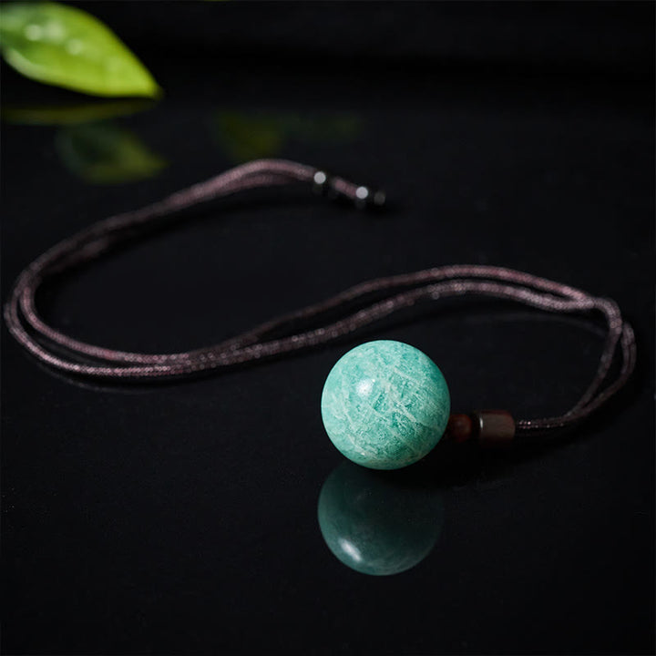 Buddha Stones Collier pendentif de protection en cristal blanc, cristal rose, œil de tigre et quartz fumé - image 19