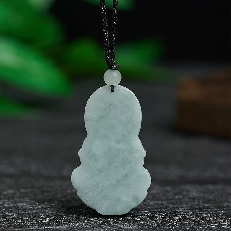 Buddha Stones Pendentif collier harmonie Jade Kwan Yin Avalokitesvara - image 4