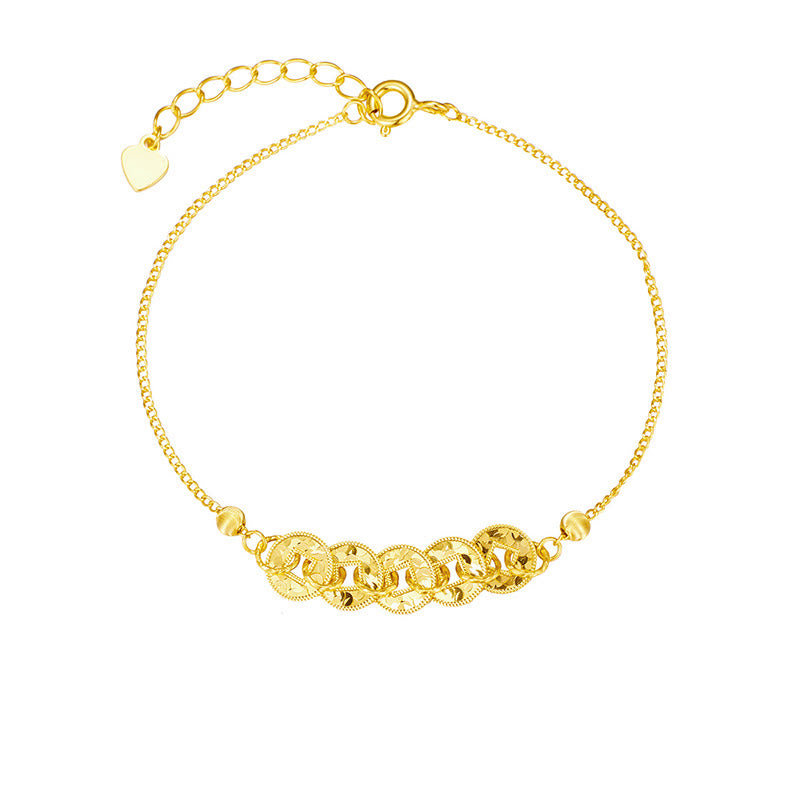 Buddha Stones Bague, bracelet, collier et pendentif de protection en argent sterling 925 orné des cinq pièces de l'empereur - image 10