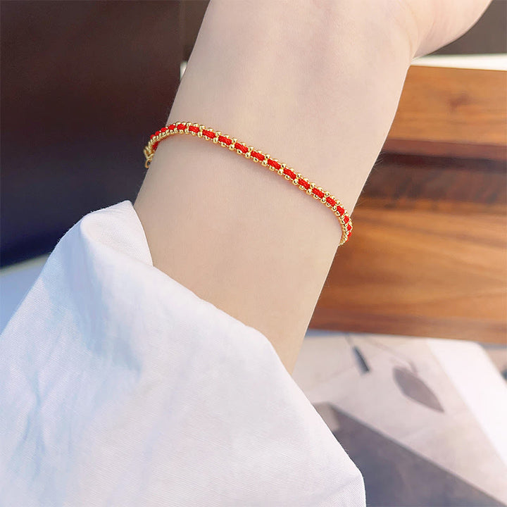Buddha Stones Bracelet en argent sterling 925 pour éloigner les mauvais esprits - image 2
