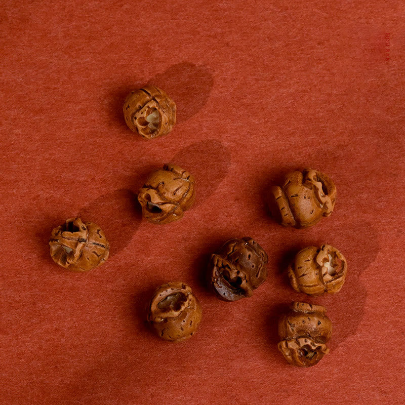 Buddha Stones Collier pour chats et chiens, en corde tressée rouge pêche, à résistance ajustable - image 19