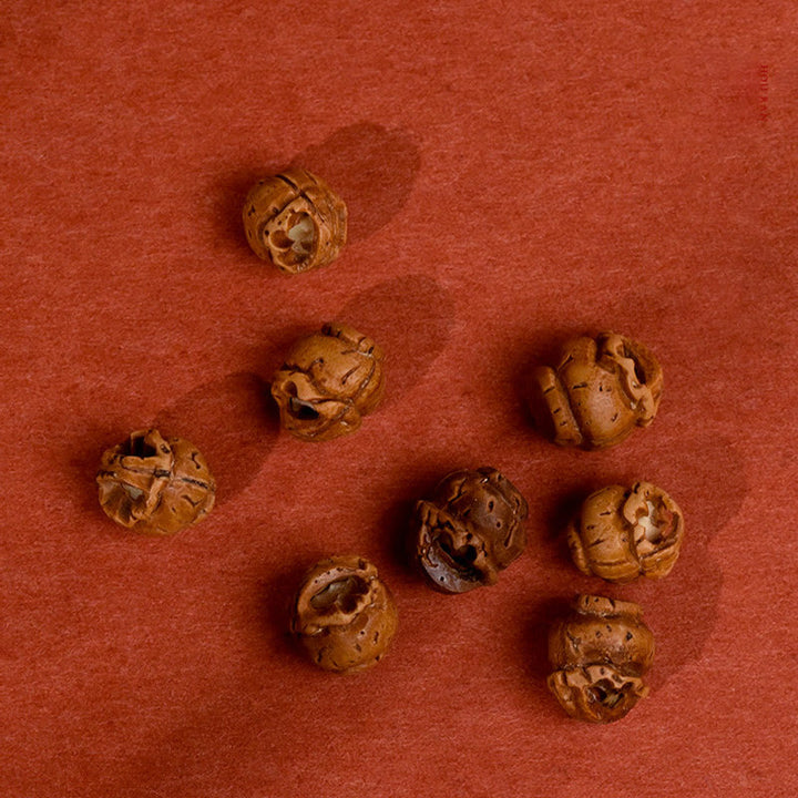 Buddha Stones Collier pour chats et chiens, en corde tressée rouge pêche, à résistance ajustable - image 19