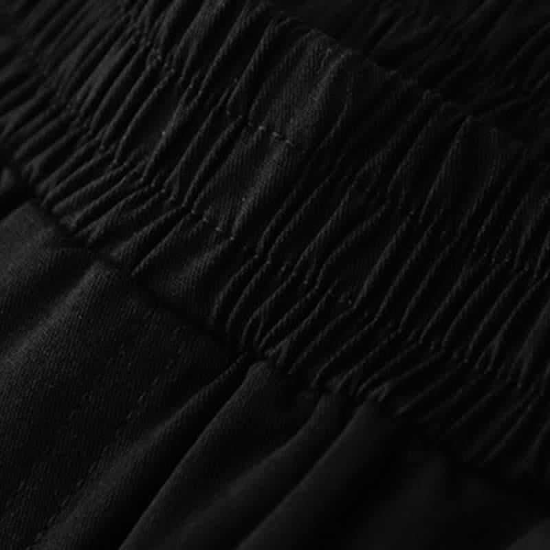 Buddha Stones Short d'été en coton à taille élastique pour femme, avec poches - image 11