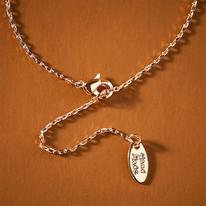 Buddha Stones Collier de protection en cuivre avec pendentif creux en forme de gourde et pendentif protecteur - image 6