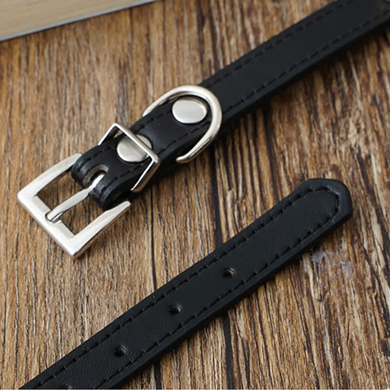 Buddha Stones Collier ajustable en cuir œil de tigre pour chats et chiens - image 16