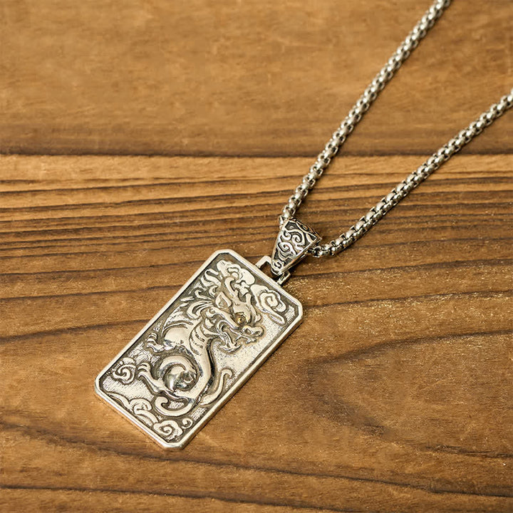 Buddha Stones Collier pendentif PiXiu en cuivre, symbole de richesse - image 2