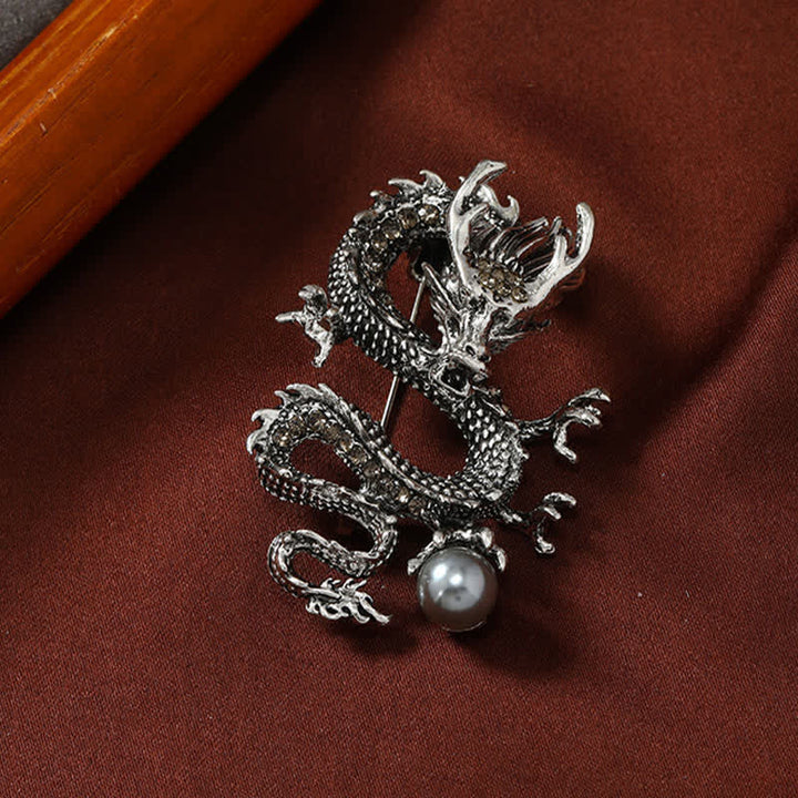 Buddha Stones Broche de force en perle Dragon Dominant - image 6