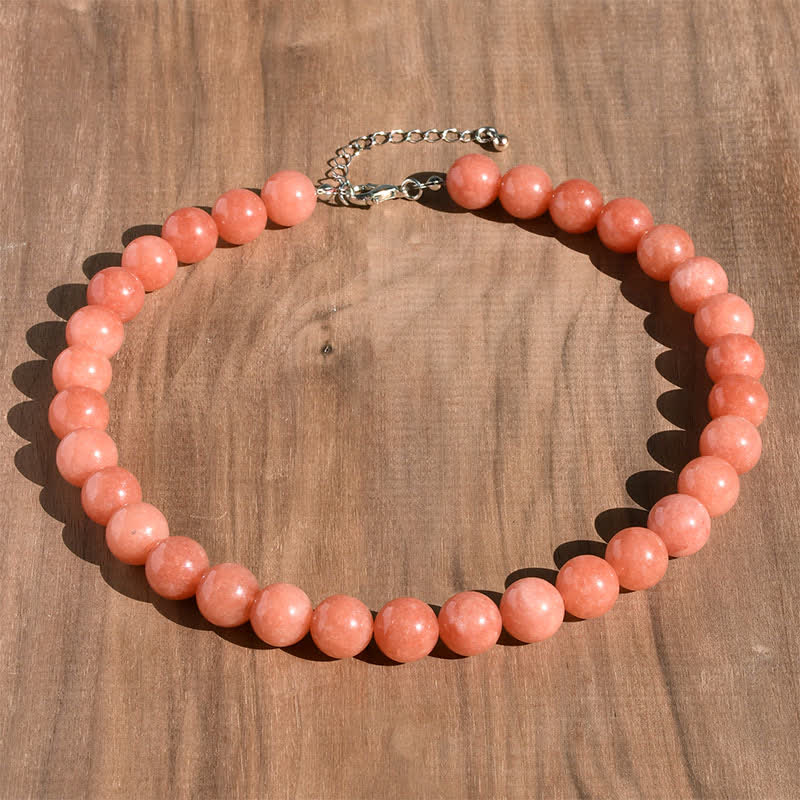 Buddha Stones Collier de guérison en perles de tourmaline aigue-marine et cristal naturel de 12 mm - Pierre de soleil naturelle (la couleur peut varier) - image 13