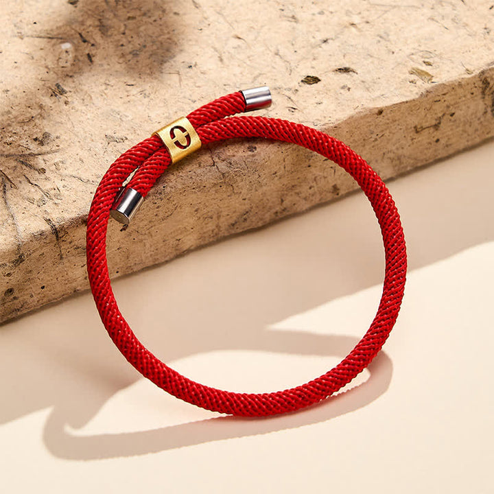 Buddha Stones Bracelet de protection ajustable avec chiffres angéliques à un chiffre - image 3