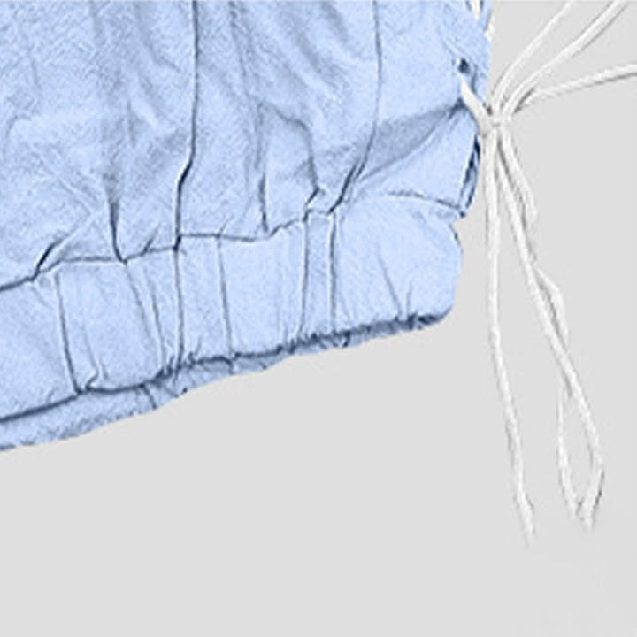 Short bermuda d'été décontracté à cordon de serrage et fente latérale, couleur unie, avec poches, Buddha Stones. - image 21