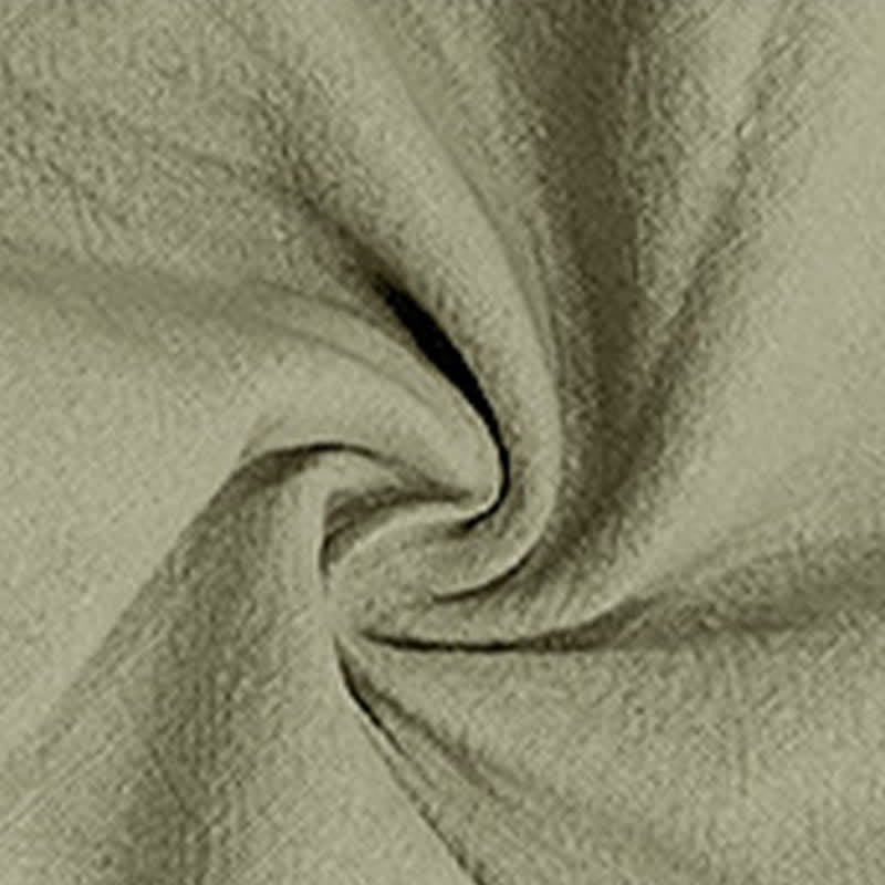 Short bermuda d'été décontracté à cordon de serrage et fente latérale, couleur unie, avec poches, Buddha Stones. - image 34