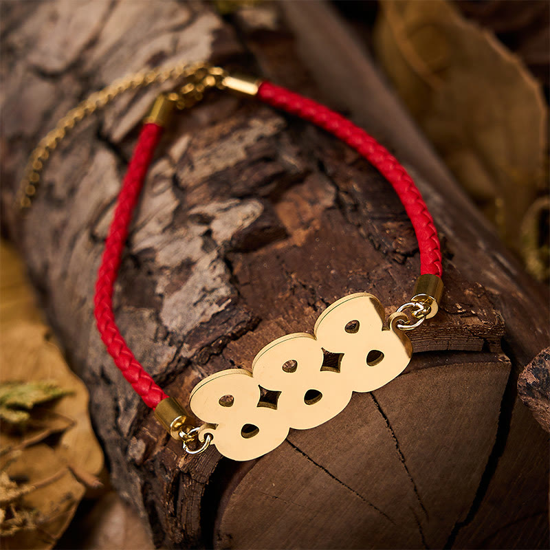 Buddha Stones Bracelet de foi ajustable en acier titane avec chiffres des anges - image 20