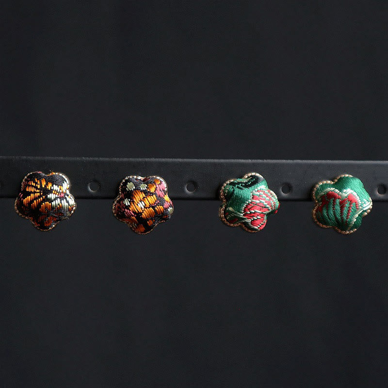 Buddha Stones Boucles d'oreilles Song Brocade Flower Balance - image 4