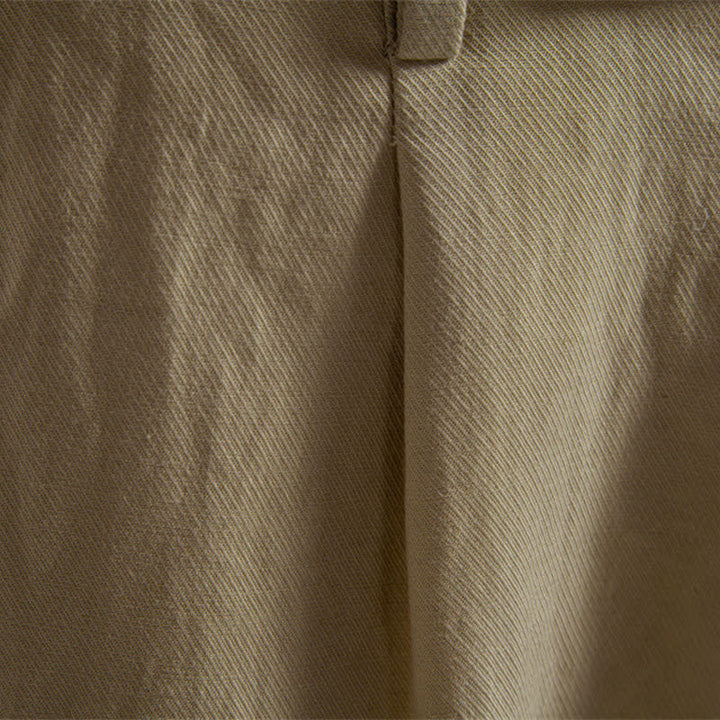 Short bermuda homme style classique décontracté d'été avec fermeture éclair et boutons, couleur unie, orné de Buddha Stones et de poches - image 6