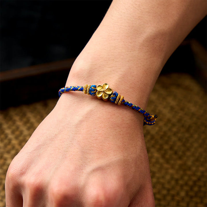 Buddha Stones Bracelet de paix Om Mani Padme Hum en corde tressée à la main - image 17