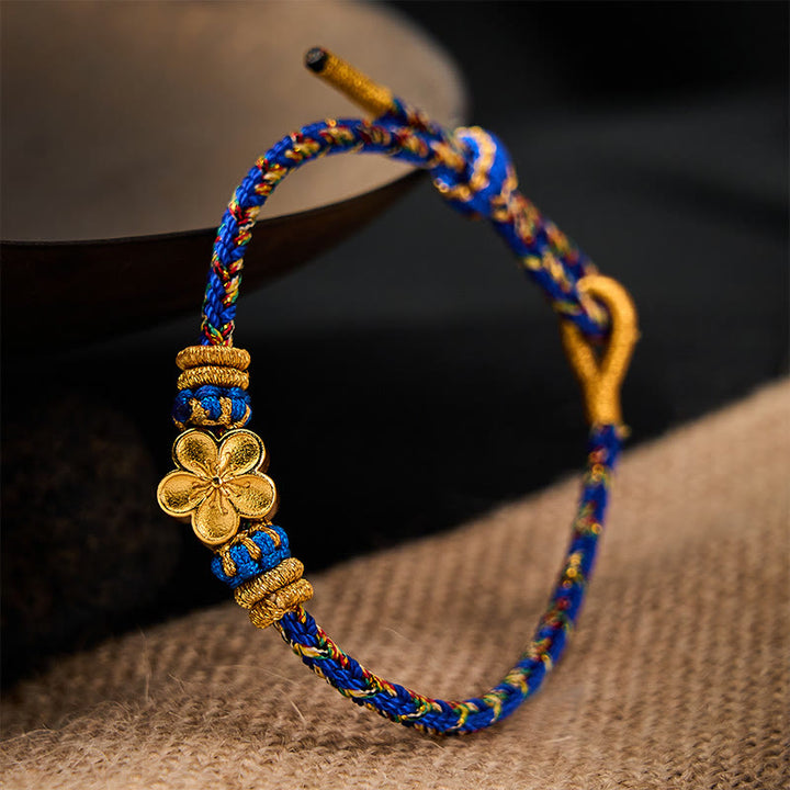 Buddha Stones Bracelet de paix Om Mani Padme Hum en corde tressée à la main - image 14