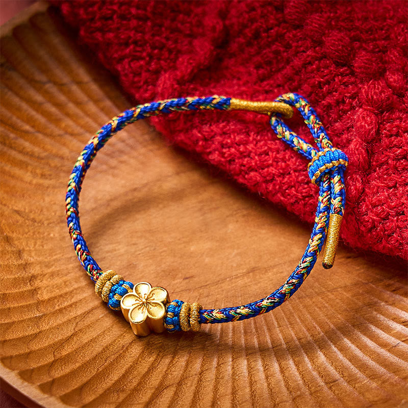 Buddha Stones Bracelet de paix Om Mani Padme Hum en corde tressée à la main - image 13