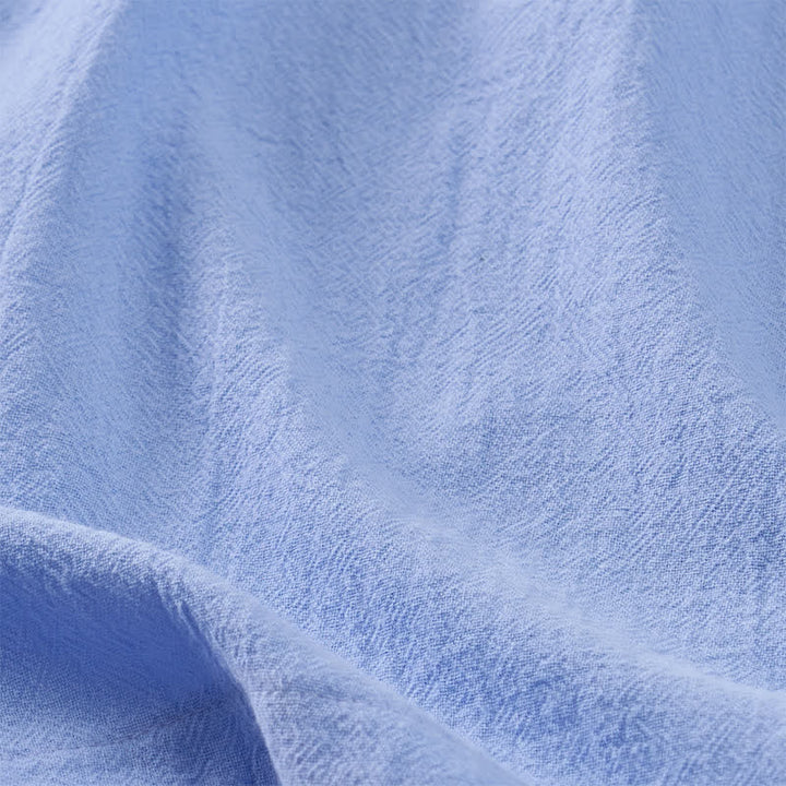 Buddha Stones Robes d'été minimalistes décontractées à manches courtes boutonnées pour femmes - image 20