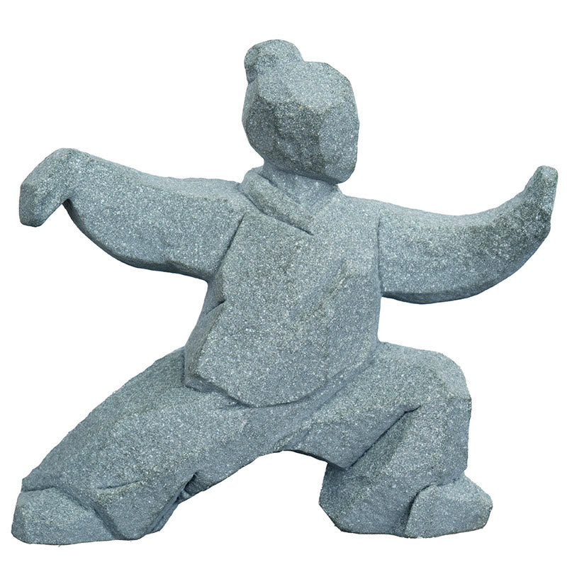 Buddha Stones Figurine en résine Yin Yang Balance Tai Chi, décor de vie consciente - image 8