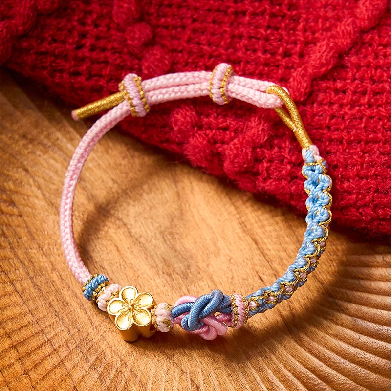 Buddha Stones Bracelet de confiance en corde tressée mandala - image 28