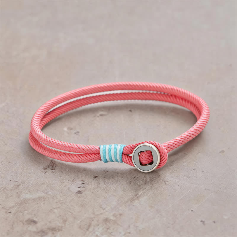Buddha Stones Bracelet de protection à double tour en argent sterling 925 - Rose - Tour de poignet : 7,9–8,2 po (20–21 cm) - image 12