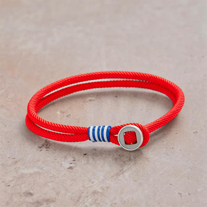 Buddha Stones Bracelet de protection à double tour en argent sterling 925 - Rouge - Tour de poignet : 7,9–8,2 po (20–21 cm) - image 10