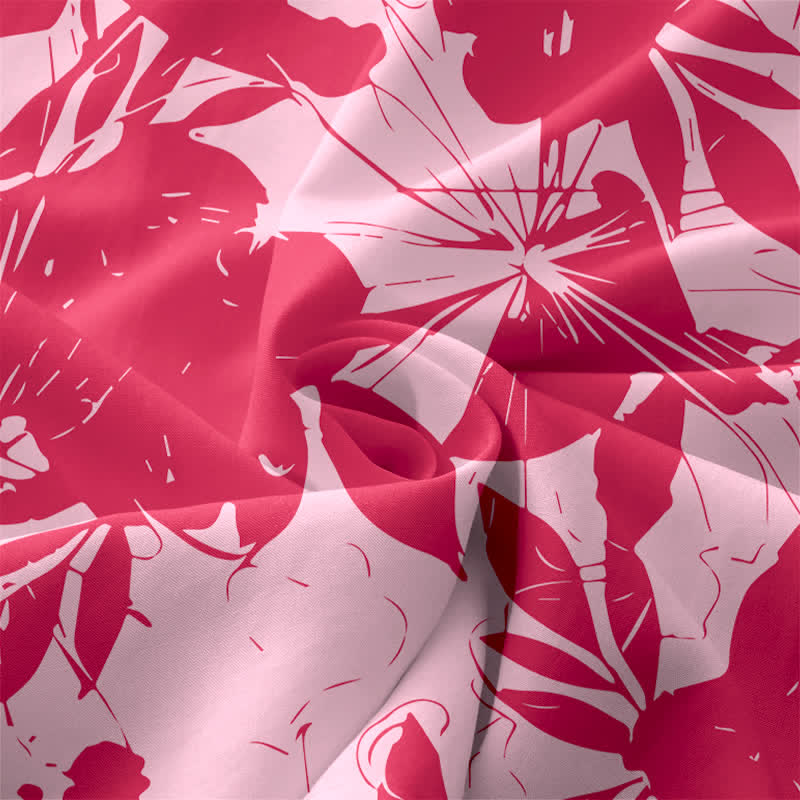 Buddha Stones Robe midi d'été décontractée à motif floral pour femme, sans manches et avec poches - image 3