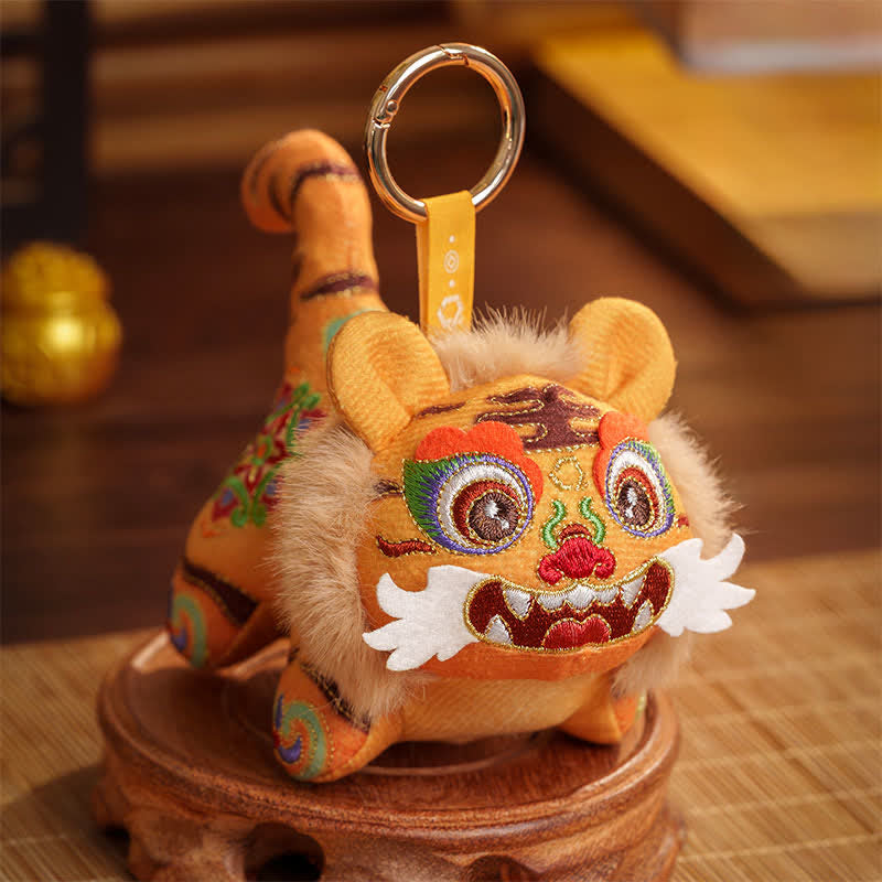 Buddha Stones Décoration mignonne Tigre porte-bonheur Protection Animaux - Tigre - image 0