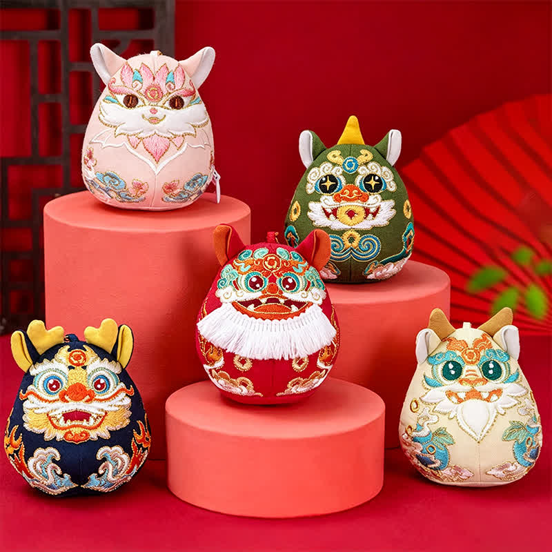 Buddha Stones Pi Xiu Qilin Dragon Renard Porte-bonheur Décoration Animal Mignonne - image 17