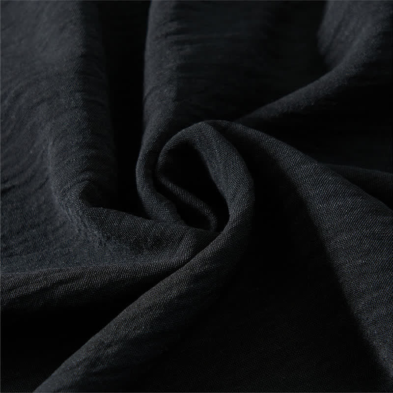 Robe d'été minimaliste et décontractée à manches courtes pour femme, avec poche , Buddha Stones - image 15