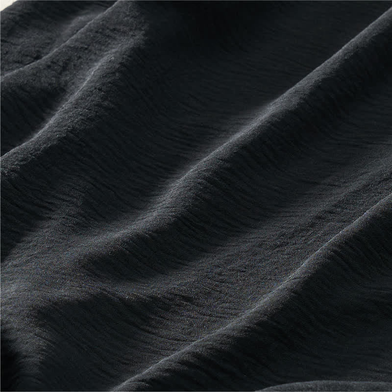 Robe d'été minimaliste et décontractée à manches courtes pour femme, avec poche , Buddha Stones - image 14