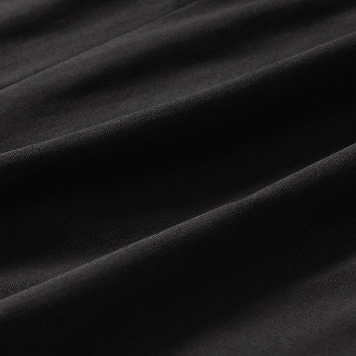 Buddha Stones Robe d'été minimaliste, simple, unie, à manches courtes et poches pour femme - image 11