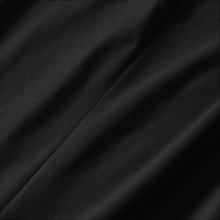 Buddha Stones Robe d'été minimaliste, simple, unie, à manches courtes et poches pour femme - image 15