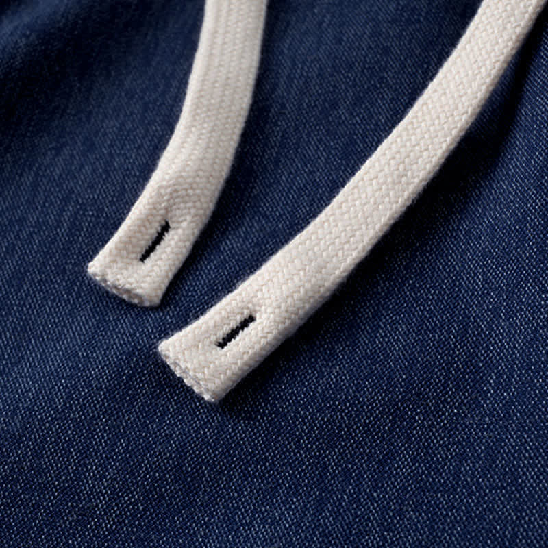 Short d'été décontracté et sportif pour homme, à cordon de serrage, couleur unie, avec poche , Buddha Stones - image 5