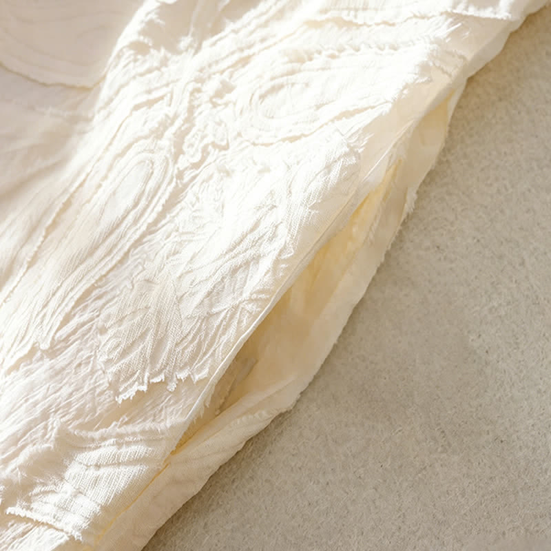 Buddha Stones Robe d'été sans manches pour femme, coupe élégante, décontractée et minimaliste, col en V, poches - image 9