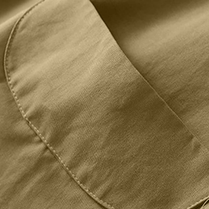 Buddha Stones Débardeur d'été minimaliste et décontracté pour femme, à boutons, uni, avec poche - image 11