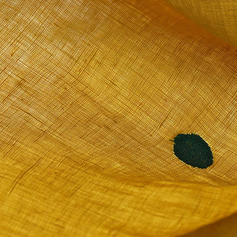 Buddha Stones Robe d'été bohème décontractée à manches courtes et poches, avec cordon de serrage et motif à pois abstraits. - image 10
