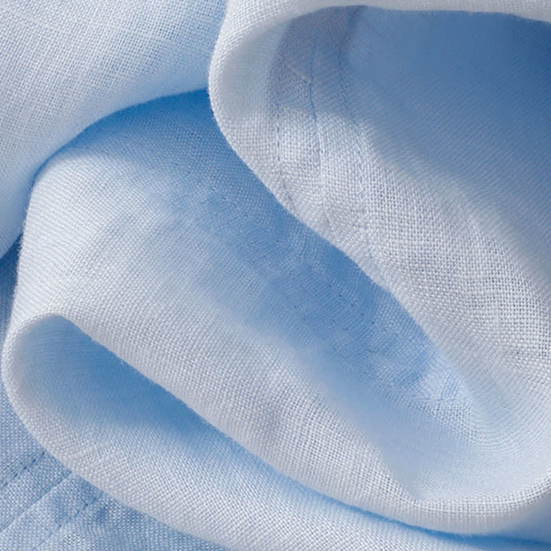 Buddha Stones T-shirts d'été minimalistes à manches courtes, col en V, coupe décontractée et fente latérale, pour femmes - image 8
