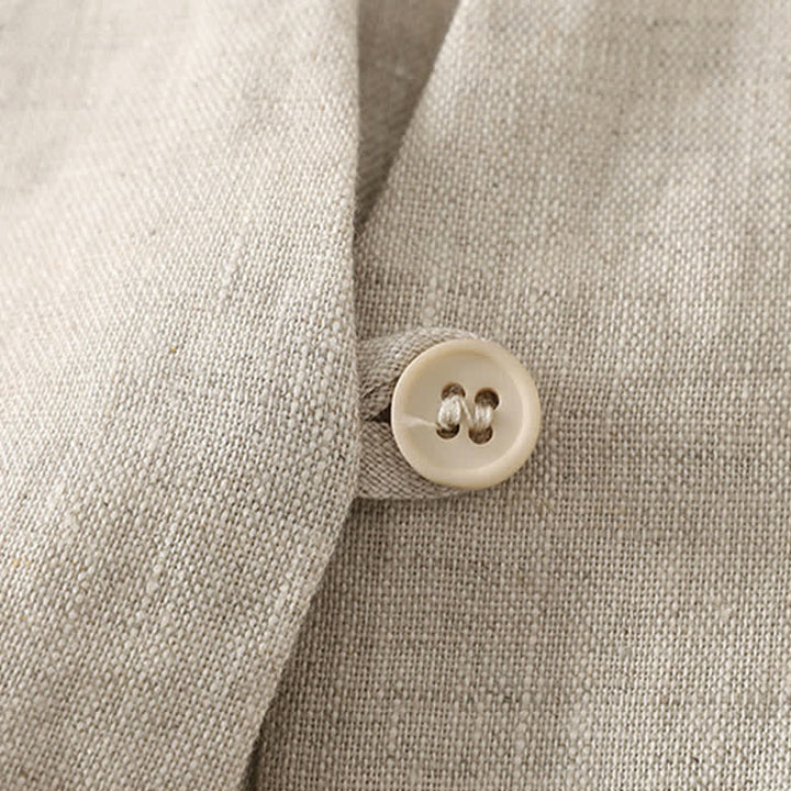 Buddha Stones Débardeur d'été minimaliste et décontracté à boutons pour femme - image 4