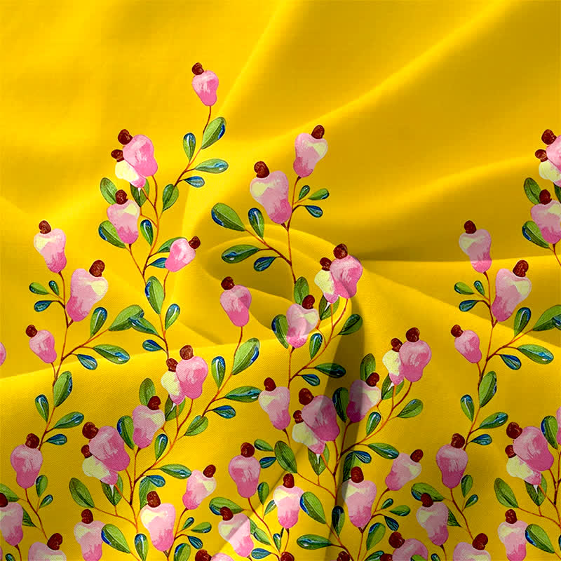 Buddha Stones Robe midi d'été décontractée pour femme, à motif floral et sans manches, avec poches - image 3