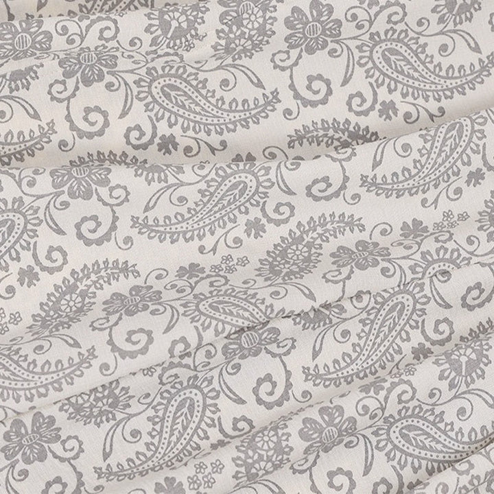 Buddha Stones Pantalon Capri bohème décontracté d'été à cordon de serrage et motif cachemire, style sarouel, avec poches - image 30