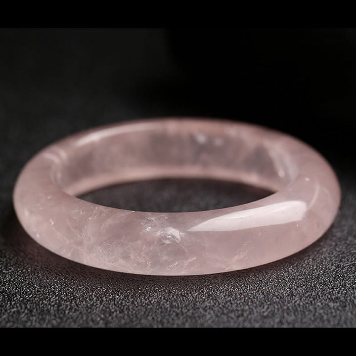Bracelet de soins et d'amour en quartz rose naturel Buddha Stones - image 7