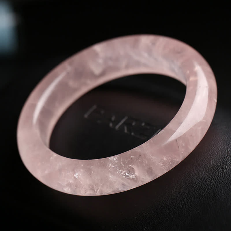 Bracelet de soins et d'amour en quartz rose naturel Buddha Stones - image 1