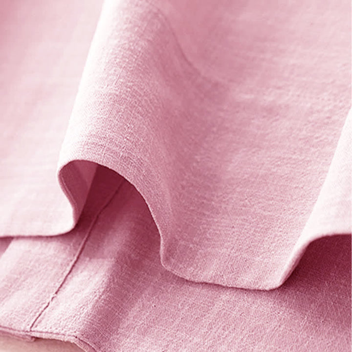 Buddha Stones Débardeur uni à boutons, style minimaliste et décontracté, pour femme. Chemise sans manches. - image 18