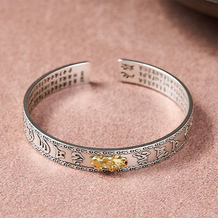 Bracelet porte-bonheur PiXiu en Buddha Stones Feng Shui - image 1
